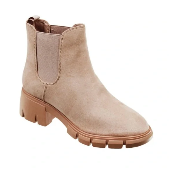 Tan Suede Ankle Boots - Picture 9 of 9